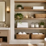 Bathroom Shelf Decor Ideas That Reduce Clutter