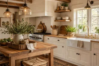 Farmhouse Kitchen Decor Ideas for a Warm Interior