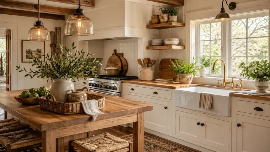 Farmhouse Kitchen Decor Ideas for a Warm Interior
