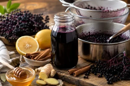 How to Make Elder Berry Syrup