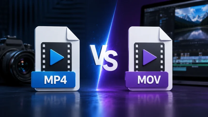 MP4 vs MOV Key Differences, Quality and Best Format
