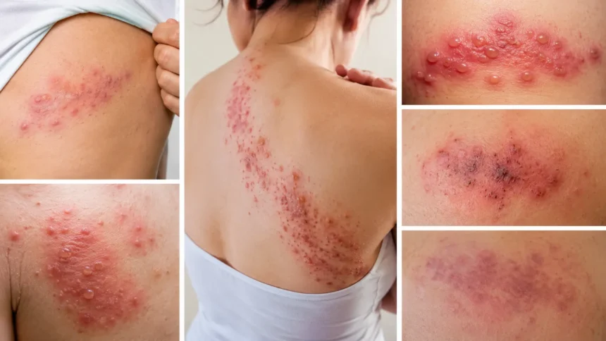 Images of Shingles Early Signs, Stages & Symptoms